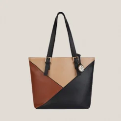 Bolso Tote Geo Camel
