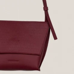 Bolso Trapecio S Grandínico Rojo