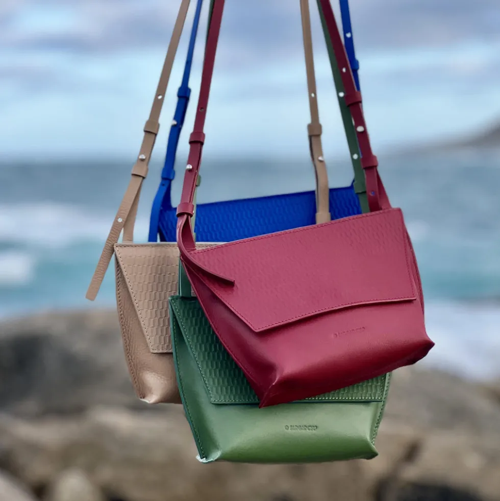 Bolso Trapecio S Grandínico Tierra