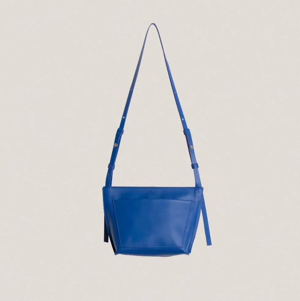 Bolso Trapezio S Granadínico Azul