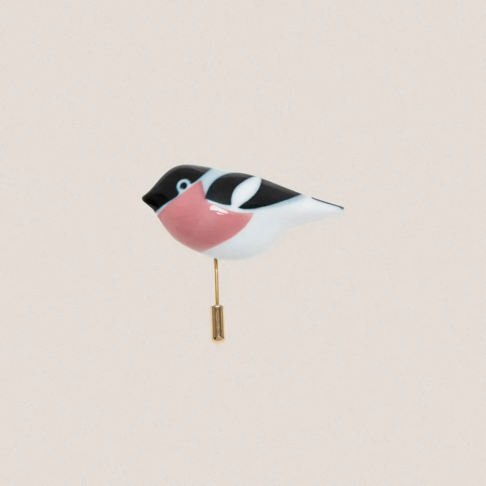 Broche Petirrojo