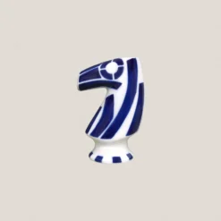 Caballo de Ajedrez Azul