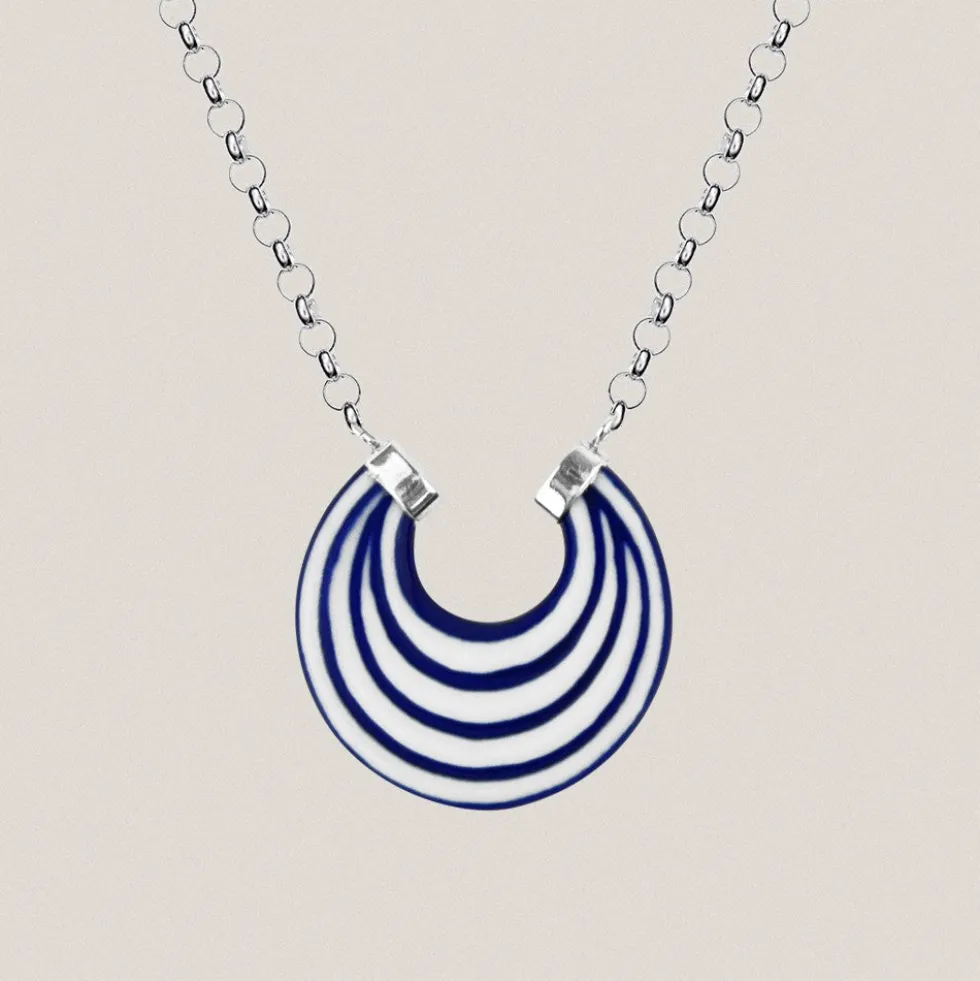 Colgante Arracada Azul M