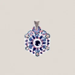 Colgante Nº3 Hexagonal con asa