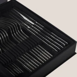 Cubertería Monférico Acero Inox 24 piezas