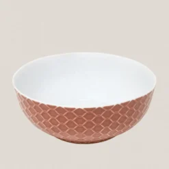 Ensaladera Rosa Teja