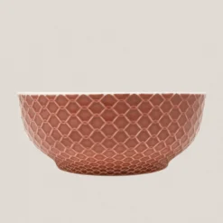 Ensaladera Rosa Teja