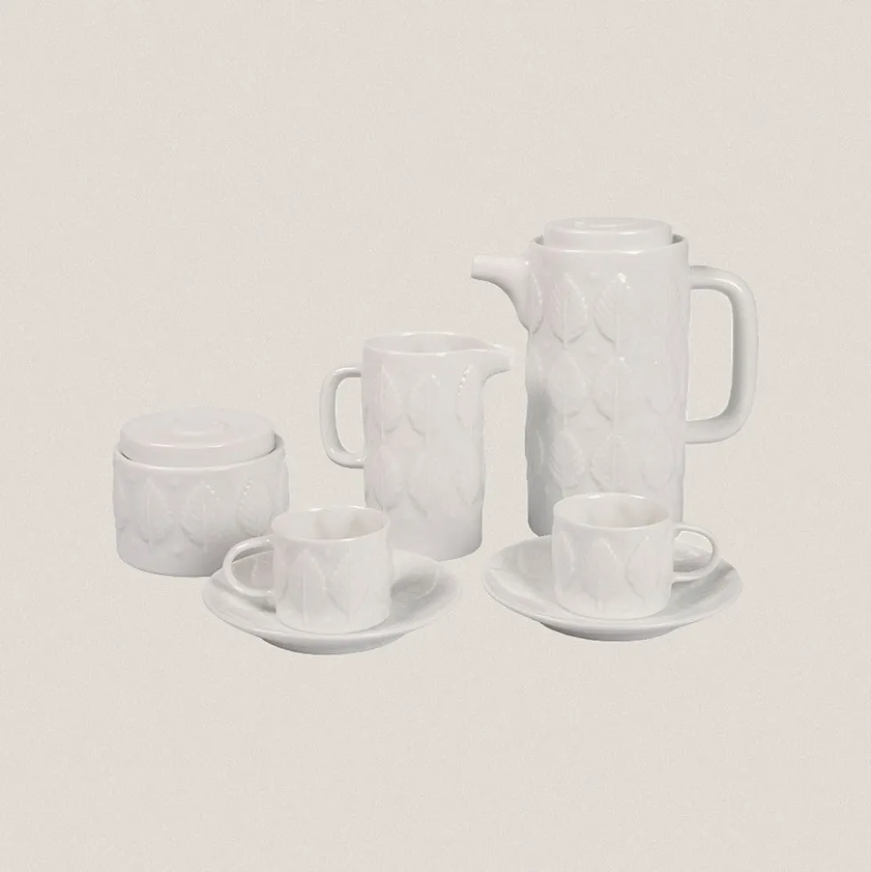 Juego Café 6 servicios F73 Blanco