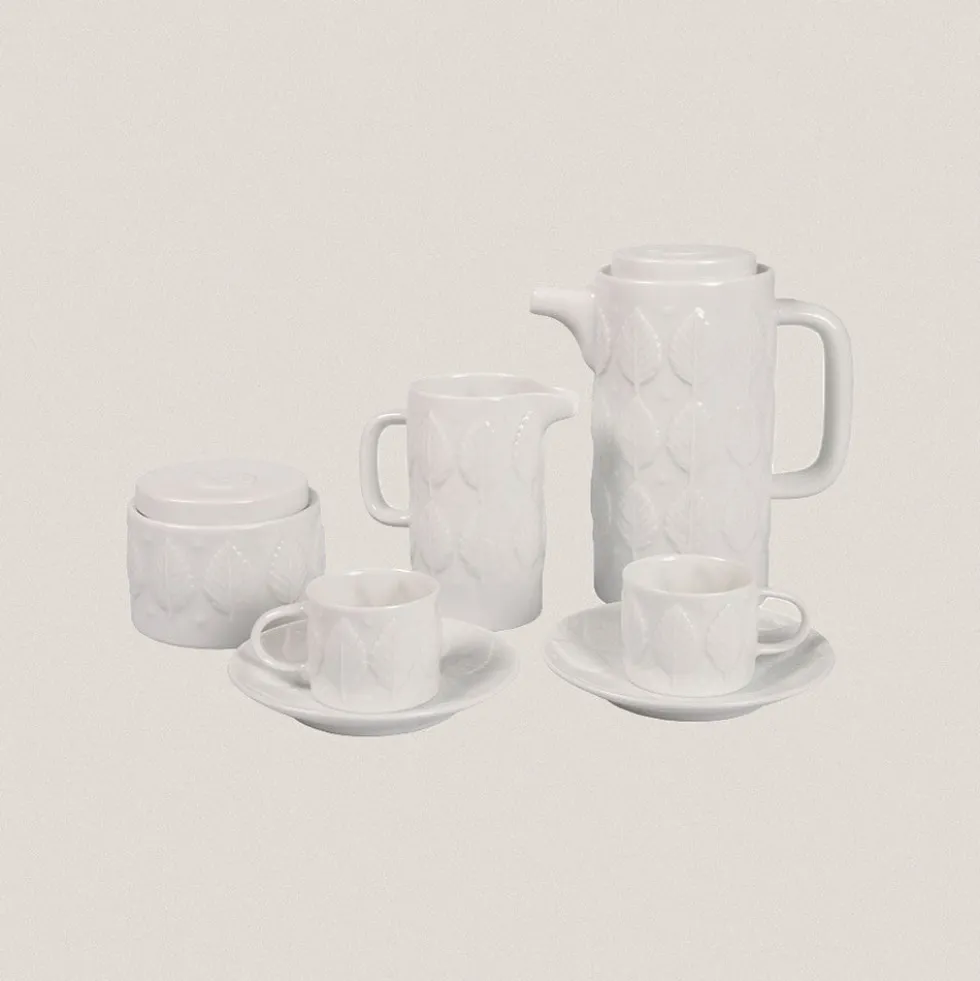 Juego Café 12 servicios F73 Blanco