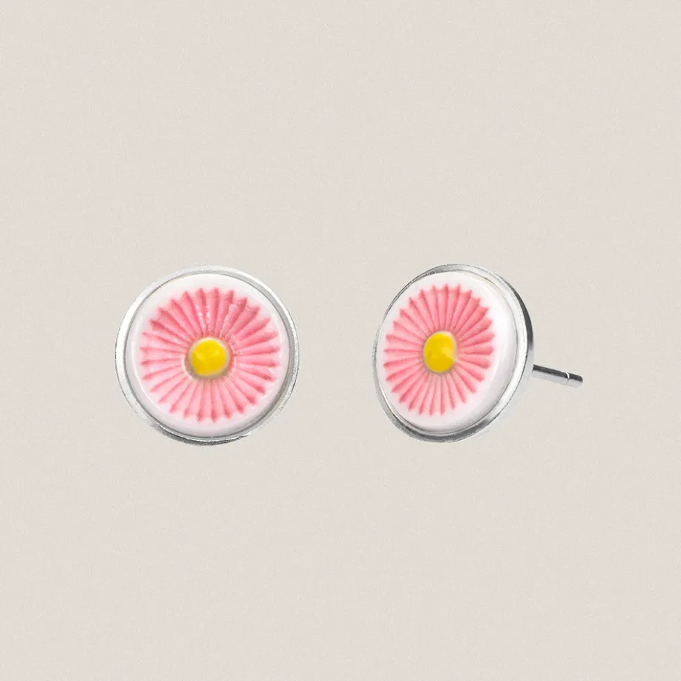 Juego Pendientes Fresa