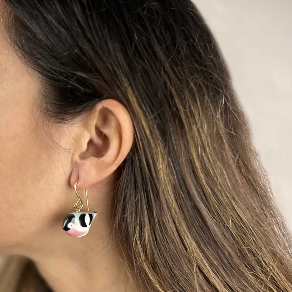 Pendientes Petirrojo Mini