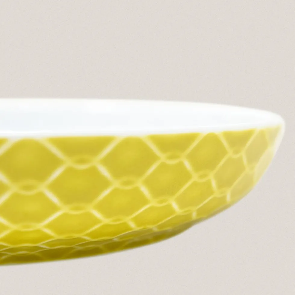 Plato Bol Gr. Rede Mostaza