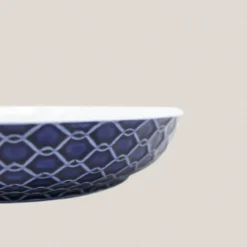 Plato Bol Pq. Rede Azul Cobalto
