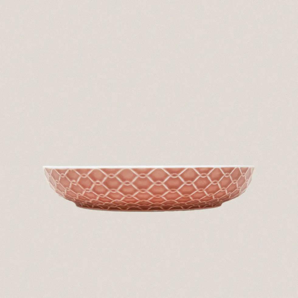 Plato Bol Pq. Rosa Teja
