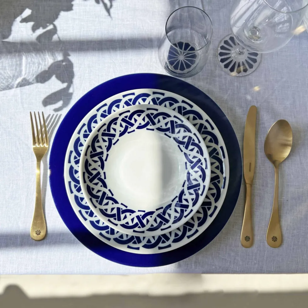 Plato Hondo Encadrelado