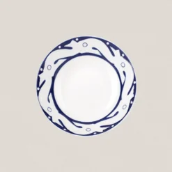 Plato Hondo Peixes Azul