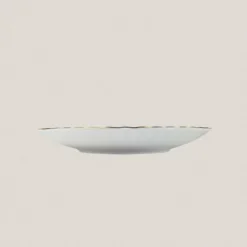 Plato Llano Gr Cuncha Filo Oro