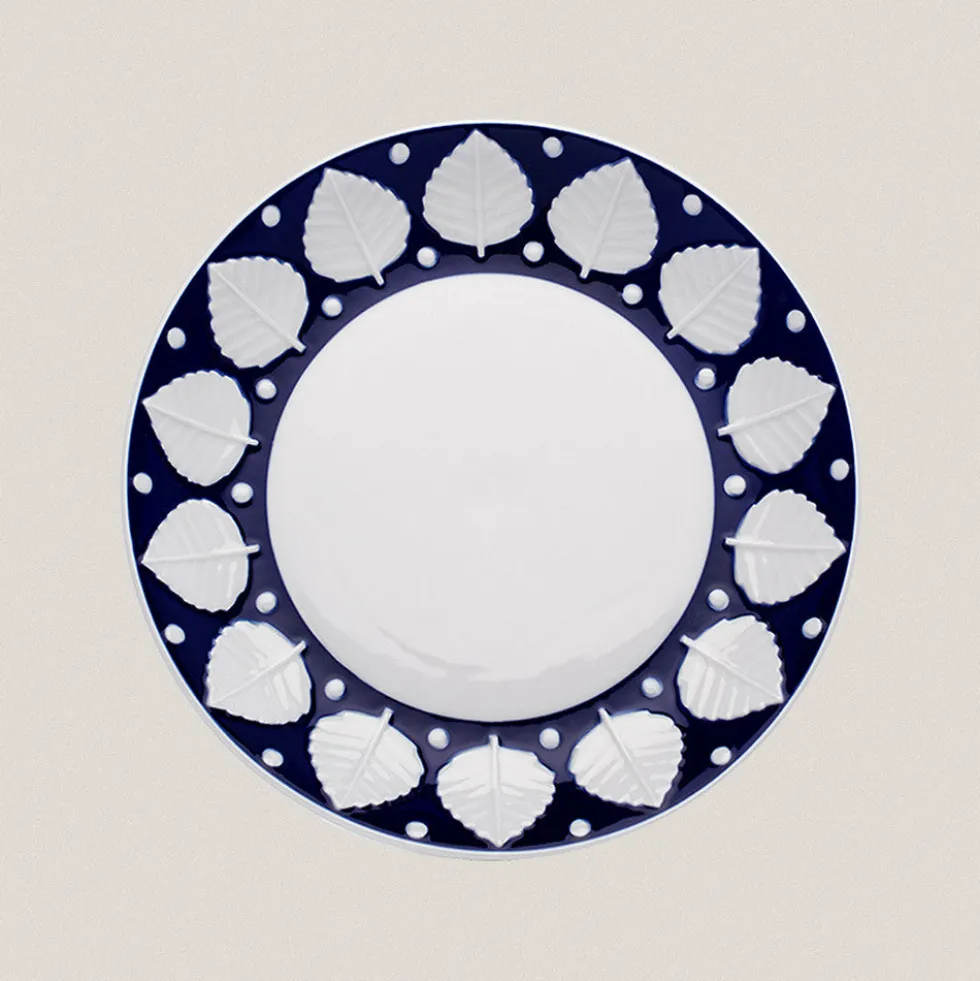 Plato Llano Gr. F73 Azul