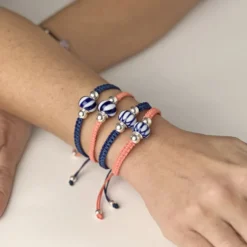 Pulsera Pantín Cordón Azul