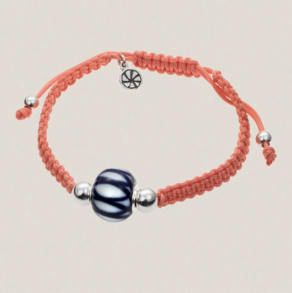 Pulsera Pantín Cordón Coral