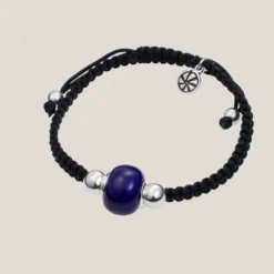 Pulsera Rueta Cordón Negro