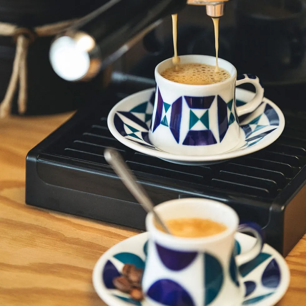Taza Café con plato AB1