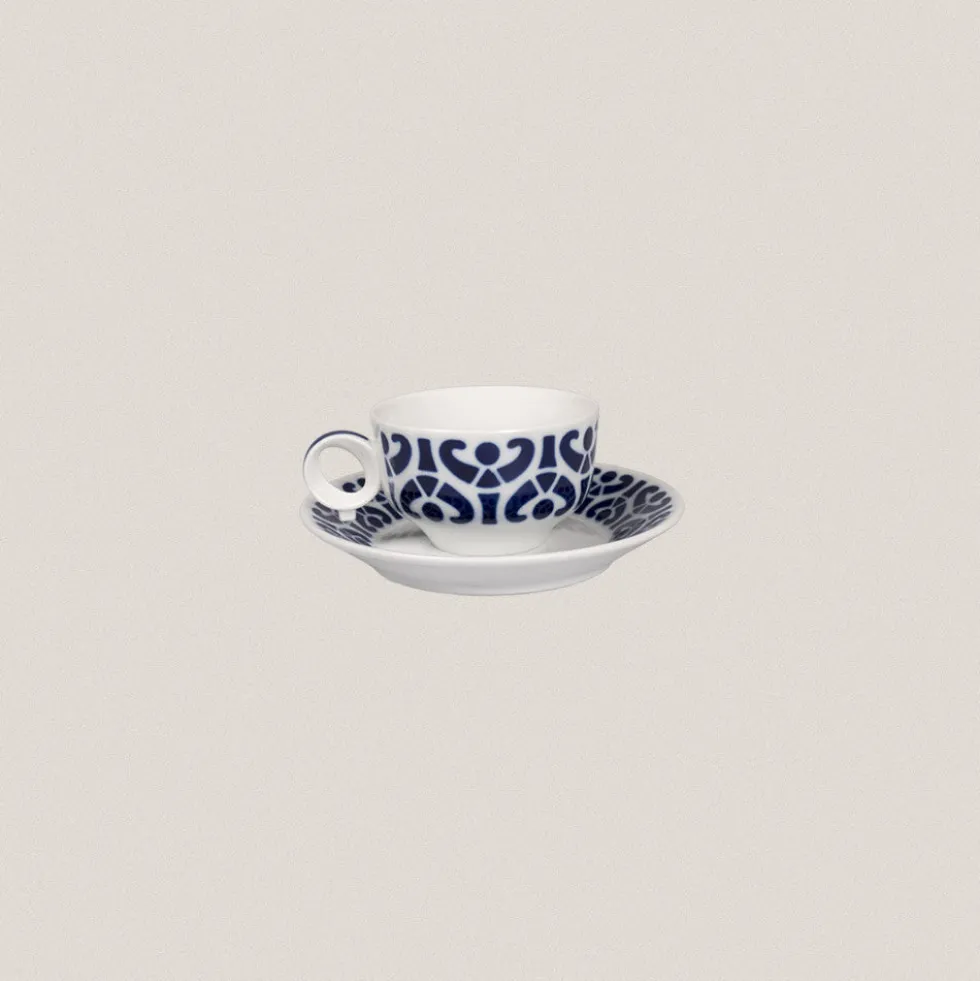Taza Café con plato Contra