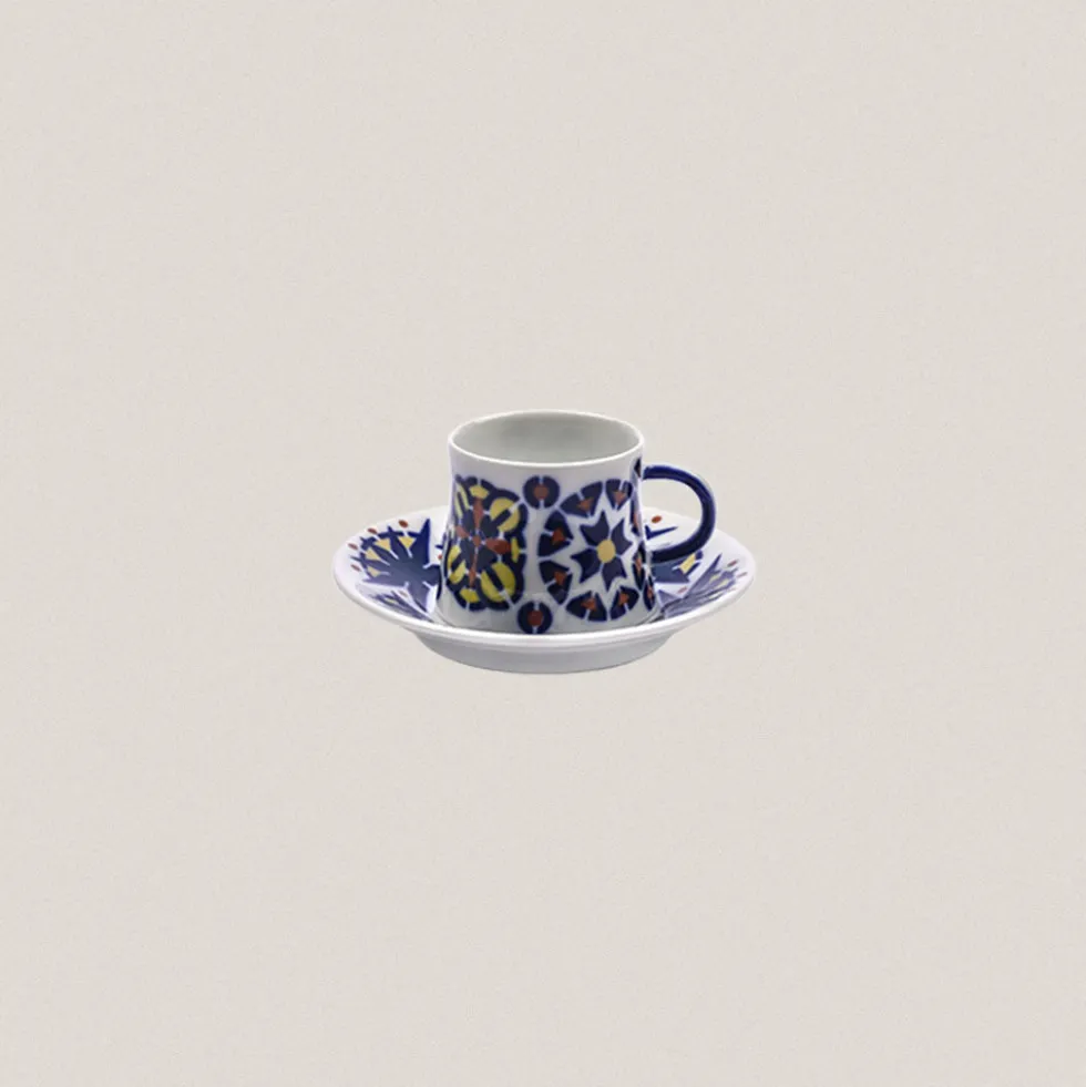 Taza Café con plato Toxo Color