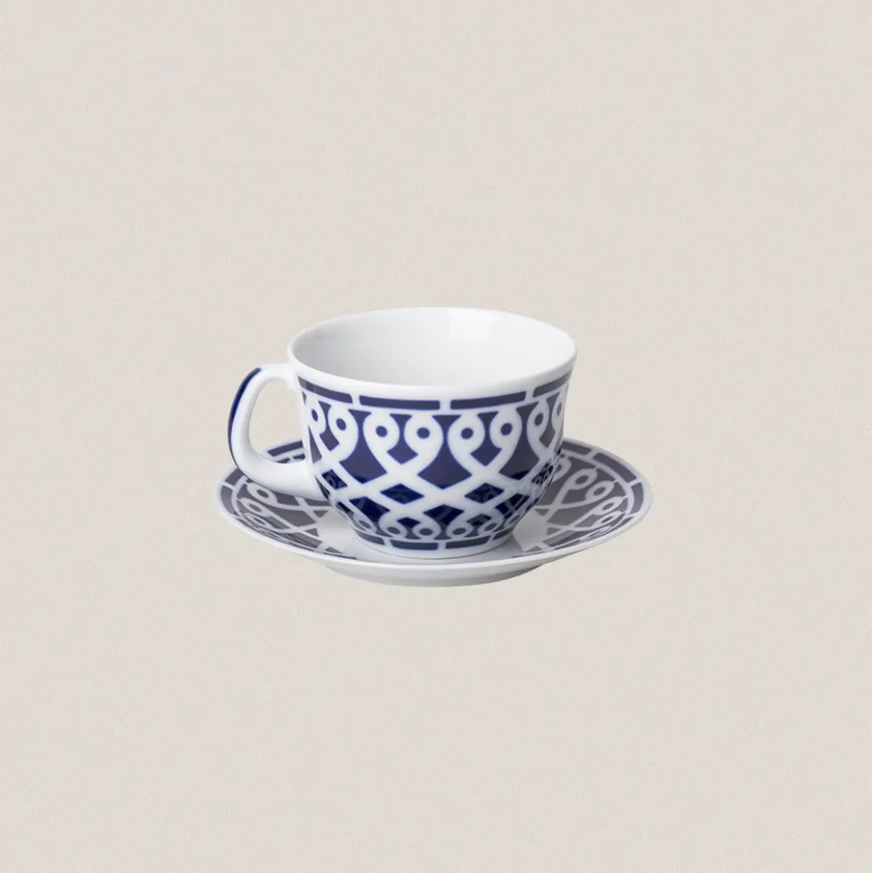 Taza con plato Fontefría