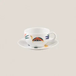 Taza con plato Infantil Ailanto