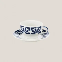 Taza Desayuno con plato Galerías 2