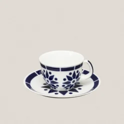 Taza Desayuno con plato Ros Nº1