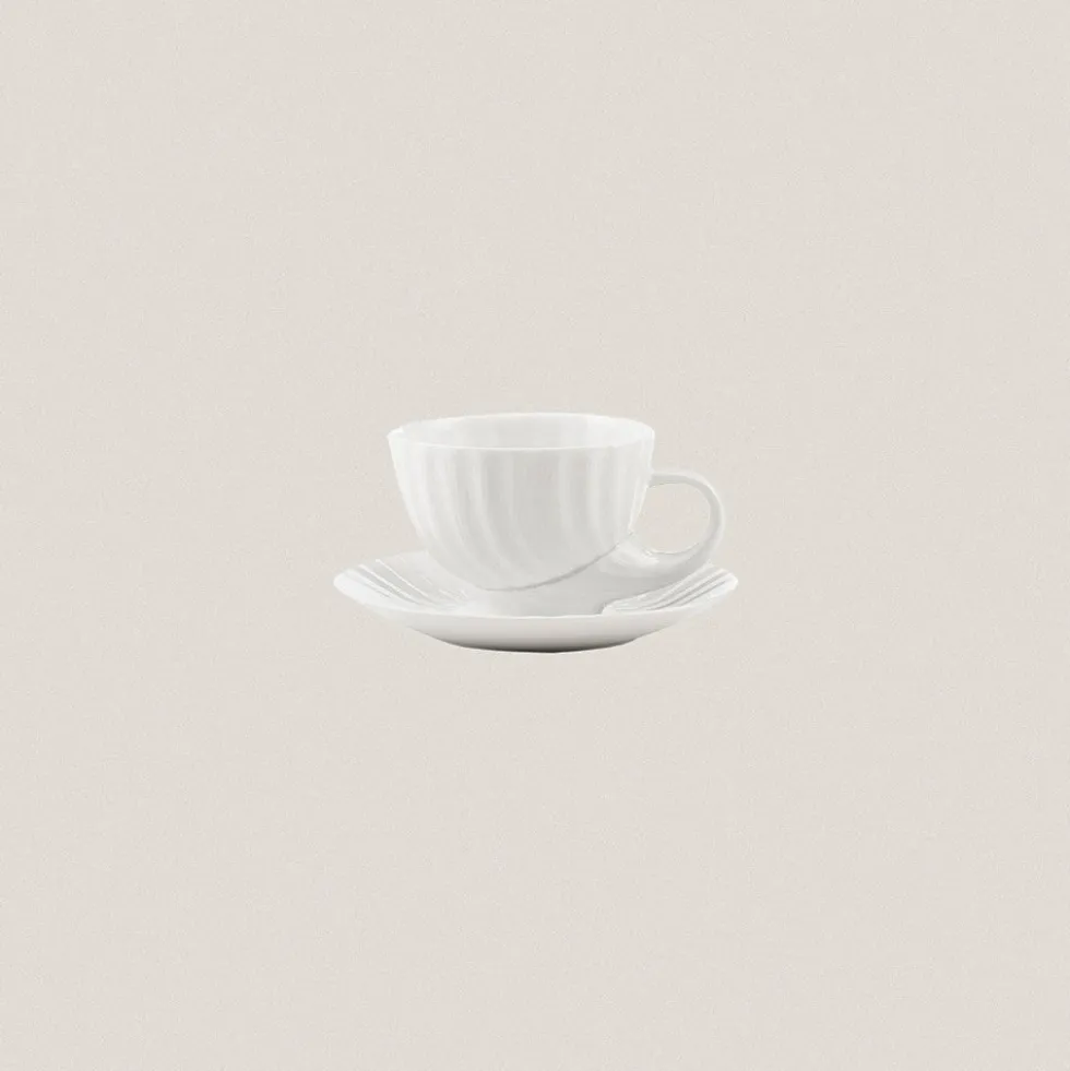 Taza Té con plato Cuncha