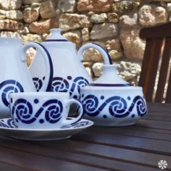 Taza Té con plato Espiroide