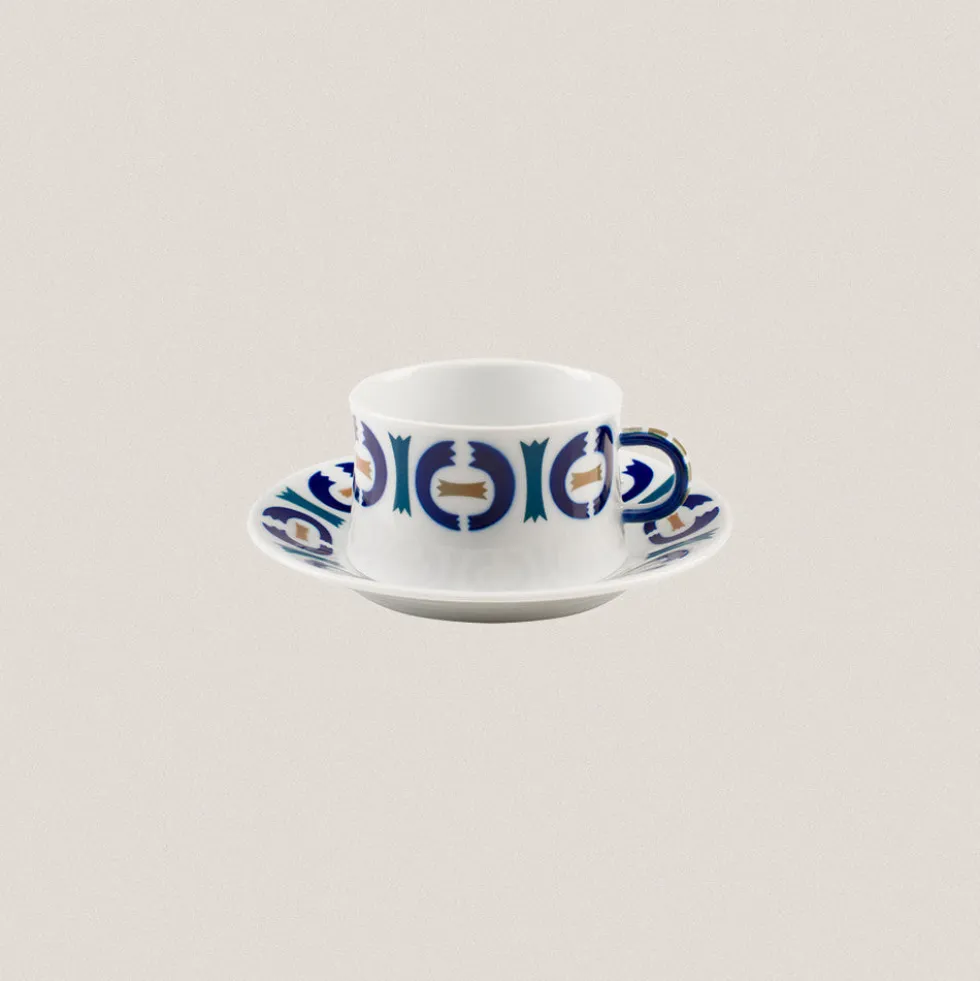 Taza Té con plato Vilar de Donas