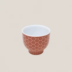 Vaso Rede Rosa Teja